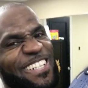 LeBron James continues to douche it up on Instagram. Despite having ass whooped by the Warriors.