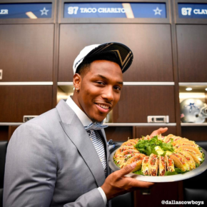 Our boy Taco Charlton is taking his talents to Taco Bueno